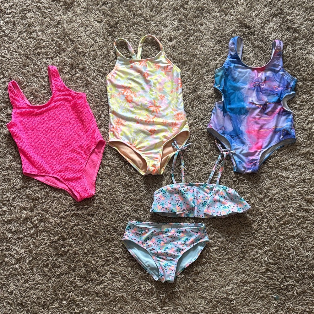 Kids size 6/6x Swimsuit lot